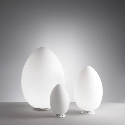 Fontana Arte Uovo - Lampada da tavolo