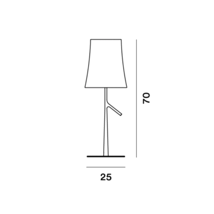 Foscarini Birdie - Lampada da tavolo