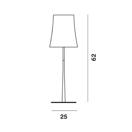 Foscarini Birdie Easy - Lampada da tavolo