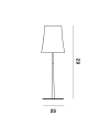 Foscarini Birdie Easy - Lampada da tavolo