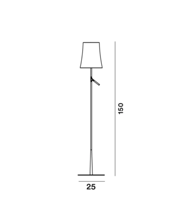 Foscarini Birdie - Lampada da terra