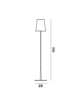 Foscarini Birdie Easy - Lampada da terra