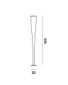 Foscarini Mite - Lampada da terra