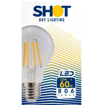 Lampadina a LED 7W, 4000K, 806 lumen