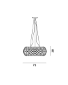 Foscarini Caboche Plus - Lampada a sospensione