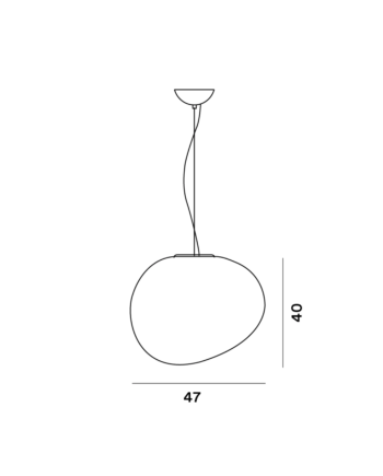 Foscarini Gregg - Lampada a sospensione