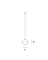 Foscarini Hoba - Lampada a sospensione