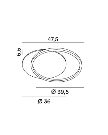 Perenz Orbit - Applique / Plafoniera