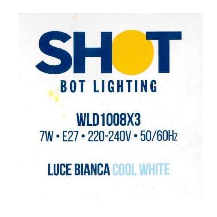 Lampadina a LED 7W, 4000K, 806 lumen